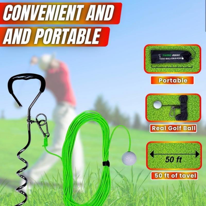 ⛳Schwingen Sie, als ob Sie es ernst meinen – jederzeit und überall ⛳Golf-Trainingstool für Driver und Eisen