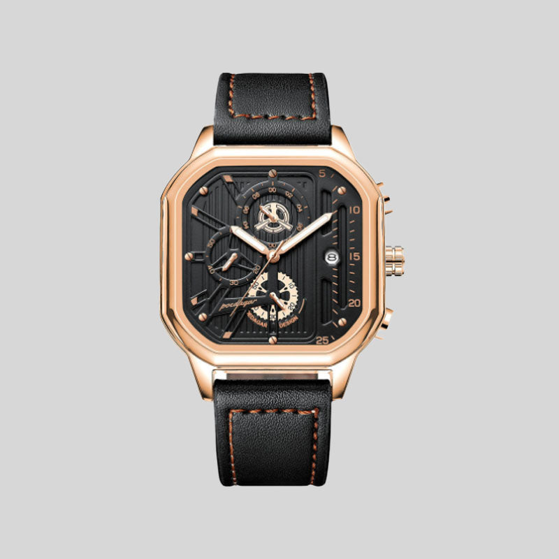 Herrenuhr Mode Yunda Quarzuh