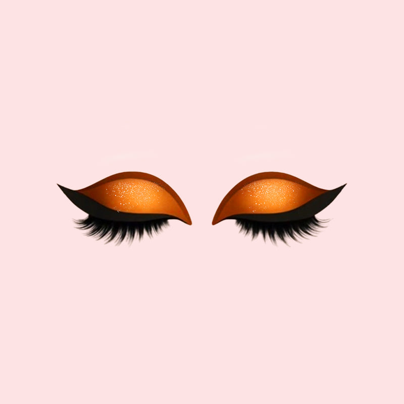 💖Bringen wir Sie zum Strahlen.✨Lidschatten Wimpern Make-up Aufkleber