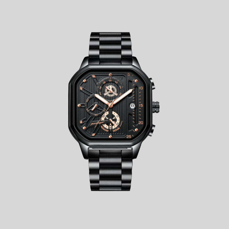 Herrenuhr Mode Yunda Quarzuh