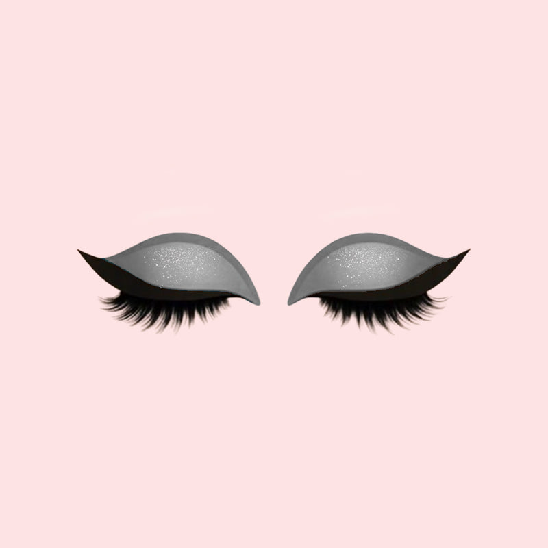 💖Bringen wir Sie zum Strahlen.✨Lidschatten Wimpern Make-up Aufkleber