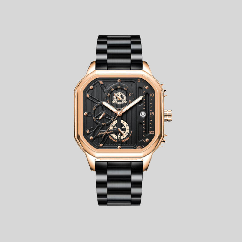 Herrenuhr Mode Yunda Quarzuh
