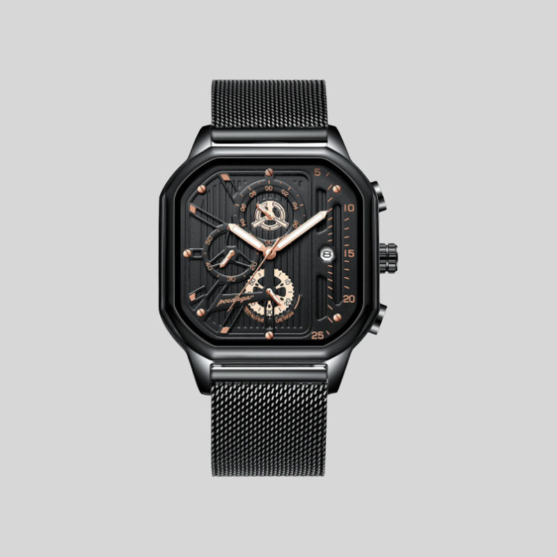 Herrenuhr Mode Yunda Quarzuh