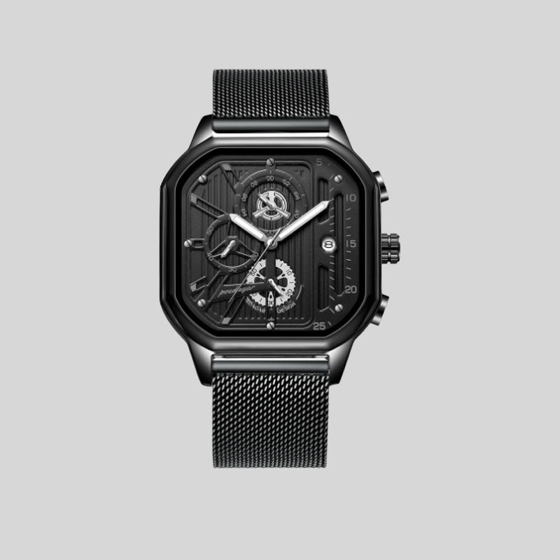 Herrenuhr Mode Yunda Quarzuh