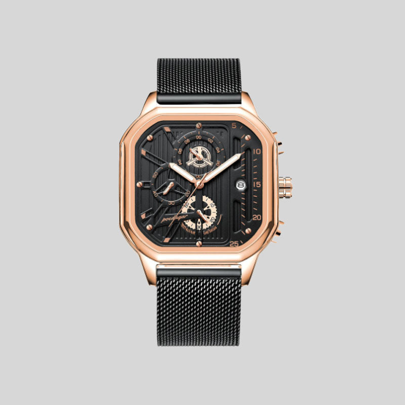 Herrenuhr Mode Yunda Quarzuh