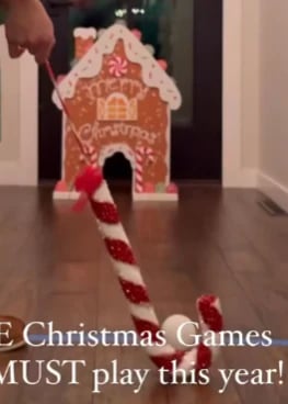 🔥Letzter Tag 49% RABATT - 🎅 Lebkuchen Golf Spielset - Bestes Weihnachtsspiel