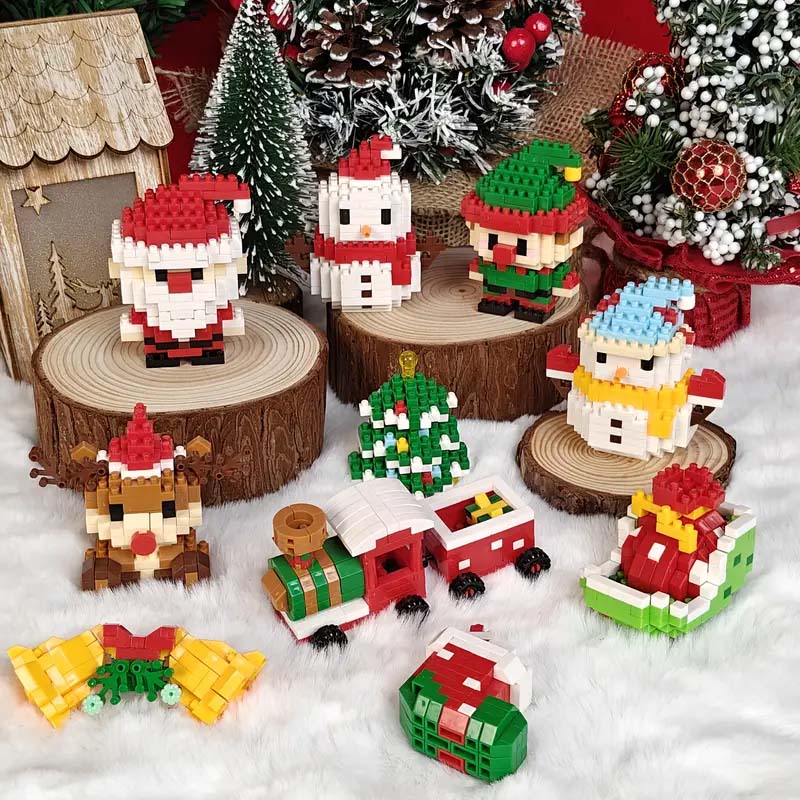 🎄 Adventskalender mit Bauklötzen – 12 Tage voller Weihnachtsfreude ✨🧱