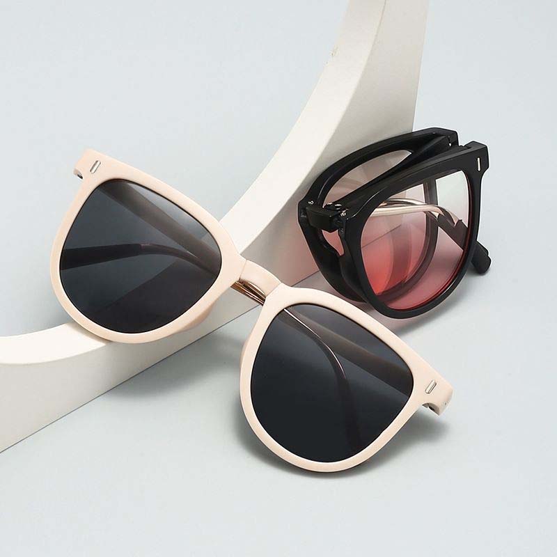 😎 Faltbare Sonnenschutz-Sonnenbrille|Eine tolle Möglichkeit, beim Ausgehen schlanker auszusehe💫