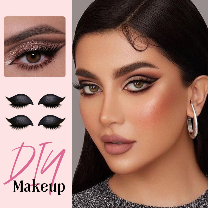 💖Bringen wir Sie zum Strahlen.✨Lidschatten Wimpern Make-up Aufkleber