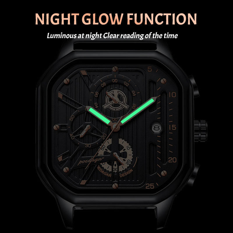 Herrenuhr Mode Yunda Quarzuh