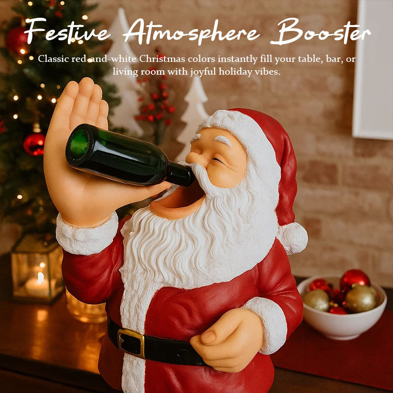 🎅Lustiger Weihnachtsmann-Weinflaschenhalter🎅