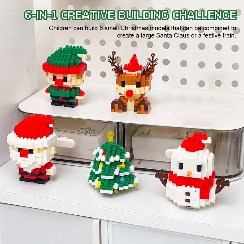 🎄 Adventskalender mit Bauklötzen – 12 Tage voller Weihnachtsfreude ✨🧱