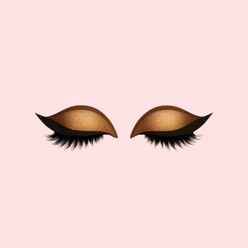 💖Bringen wir Sie zum Strahlen.✨Lidschatten Wimpern Make-up Aufkleber