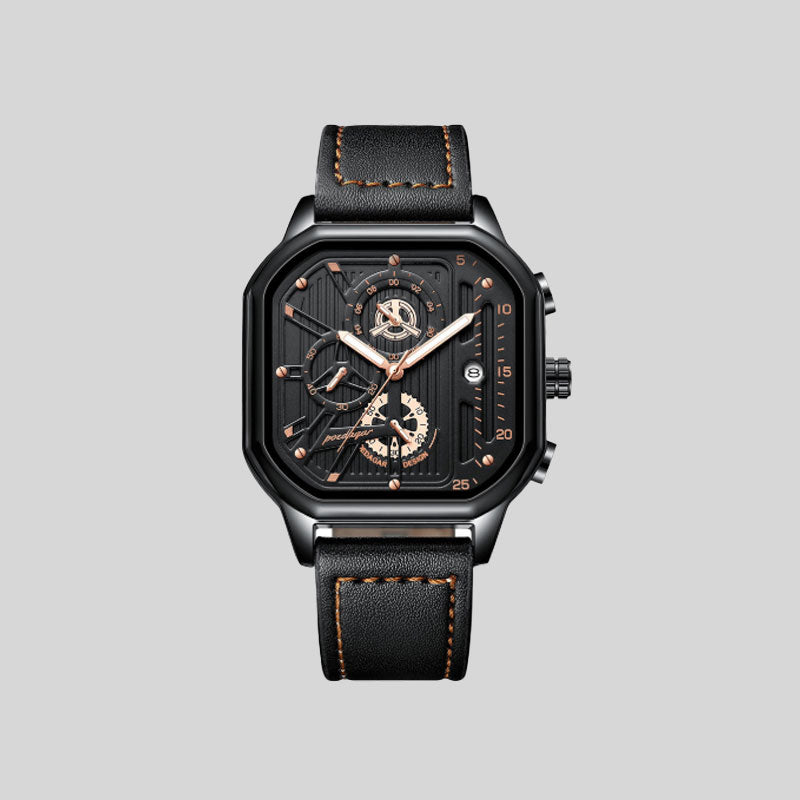 Herrenuhr Mode Yunda Quarzuh