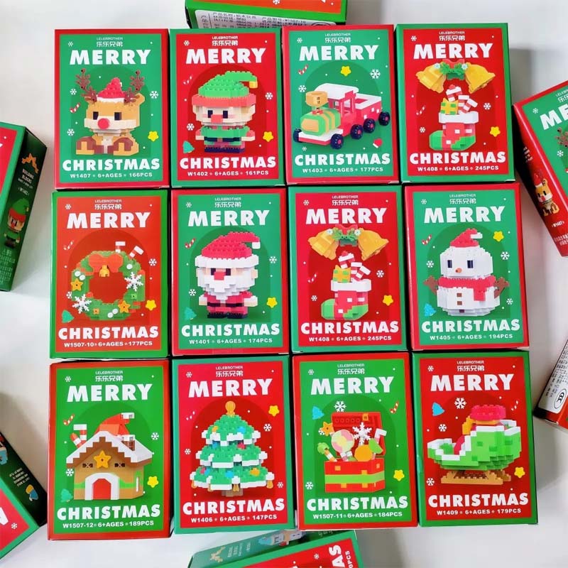 🎄 Adventskalender mit Bauklötzen – 12 Tage voller Weihnachtsfreude ✨🧱