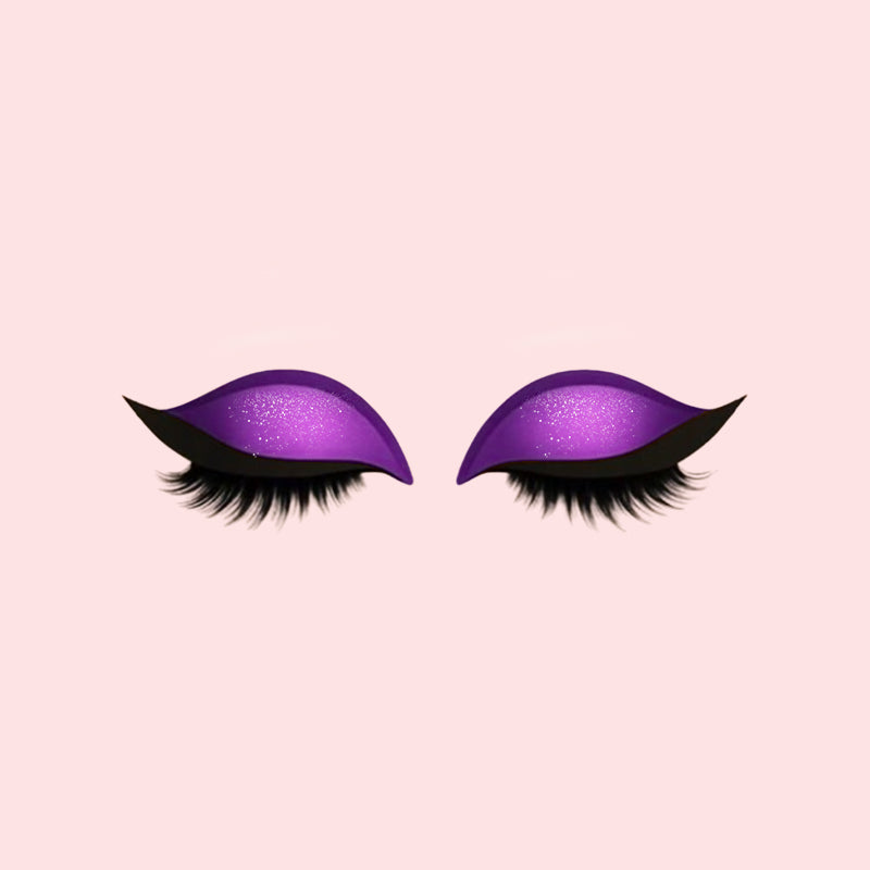💖Bringen wir Sie zum Strahlen.✨Lidschatten Wimpern Make-up Aufkleber