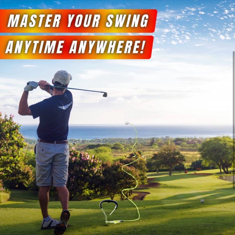 ⛳Schwingen Sie, als ob Sie es ernst meinen – jederzeit und überall ⛳Golf-Trainingstool für Driver und Eisen