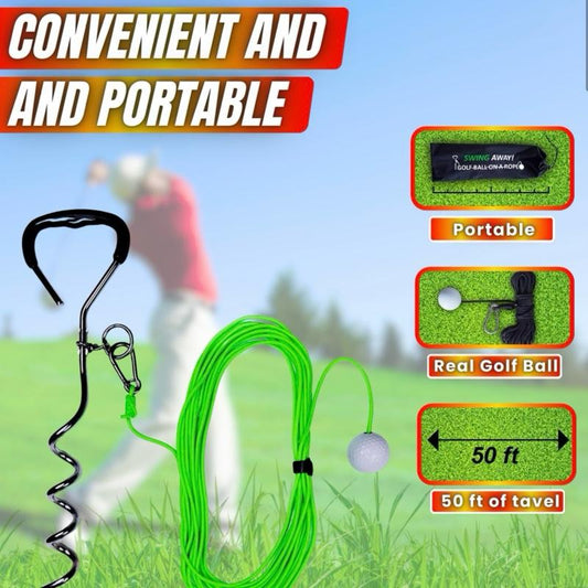⛳Schwingen Sie, als ob Sie es ernst meinen – jederzeit und überall ⛳Golf-Trainingstool für Driver und Eisen