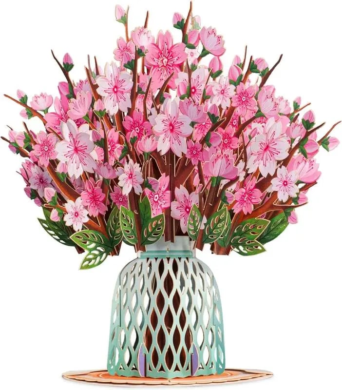 2-in-1-Geschenk und Dekoration für jeden Anlass 🌸 3D-Blumenstrauß-Pop-up-Karte
