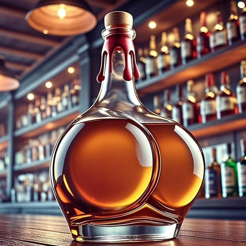 🥂Verleihen Sie Ihren Weinverkostungen mit dieser lustigen Flasche eine verspielte Note.