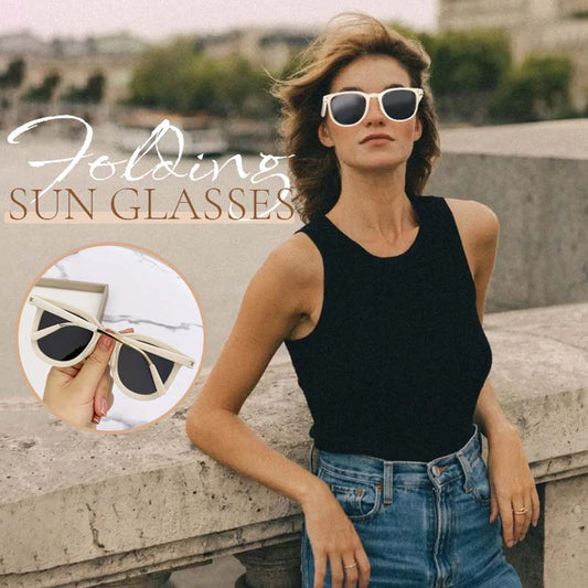 😎 Faltbare Sonnenschutz-Sonnenbrille｜Eine tolle Möglichkeit, beim Ausgehen schlanker auszusehe💫