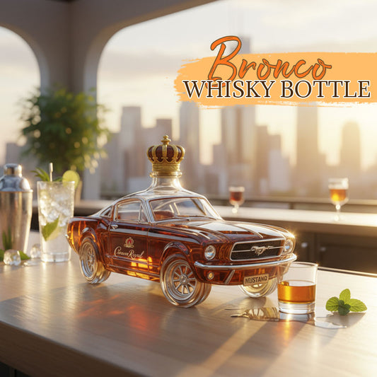 ✨ Ein Statement für Stil und Genuss – Mustang Whiskey Flasche 🥃🐎