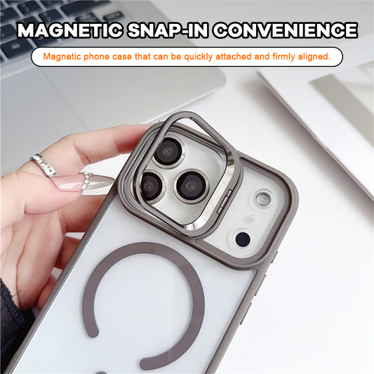 Magnetische Schutzhülle mit integriertem Ständer – Stoßfest & MagSafe-kompatibel 📱