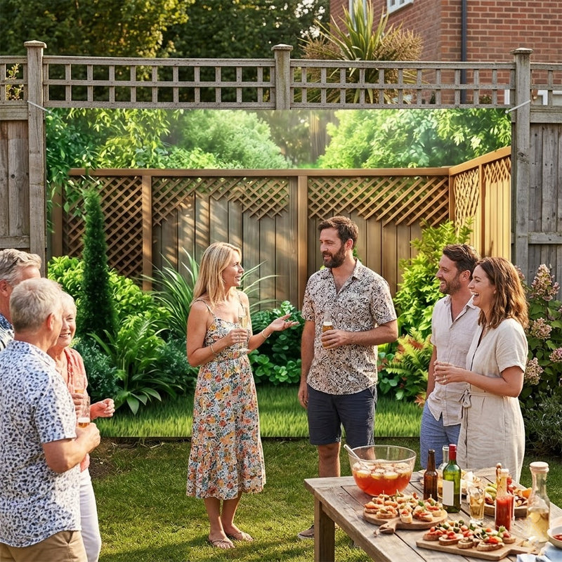 🌲 Verwandle deinen Garten in einen Zauberwald – ein Banner, unendliche Schönheit! ✨🌸