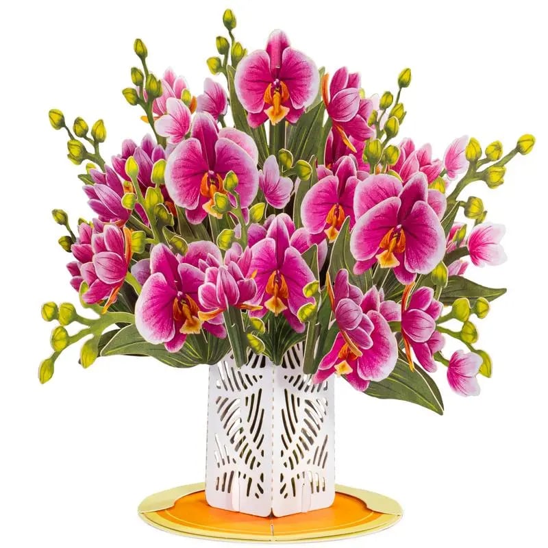 2-in-1-Geschenk und Dekoration für jeden Anlass 🌸 3D-Blumenstrauß-Pop-up-Karte