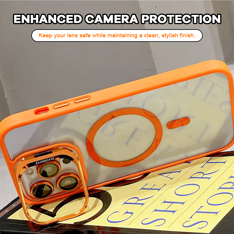 Magnetische Schutzhülle mit integriertem Ständer – Stoßfest & MagSafe-kompatibel 📱