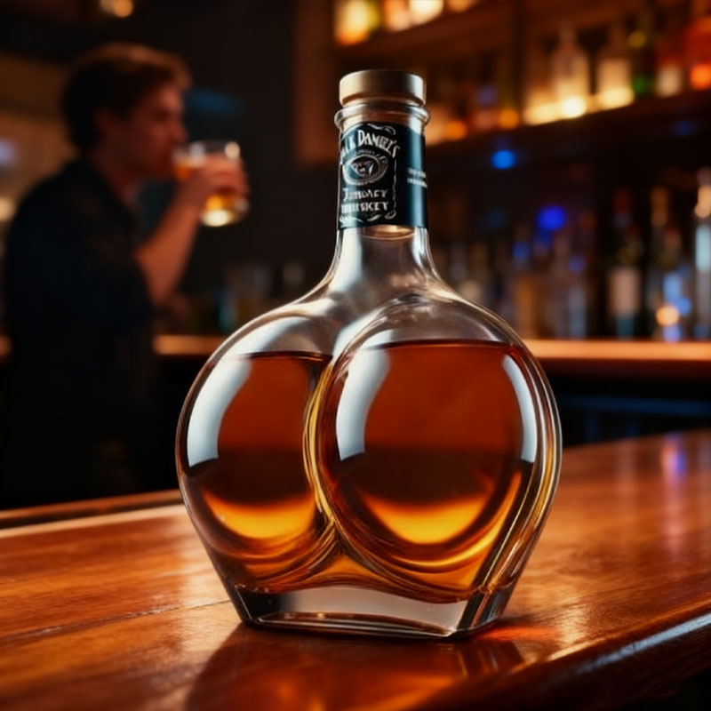 🥂Verleihen Sie Ihren Weinverkostungen mit dieser lustigen Flasche eine verspielte Note.