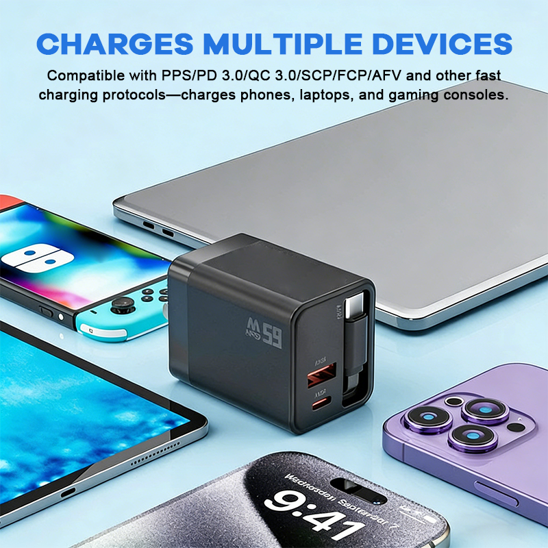 Dual-Port-Schnellladeadapte