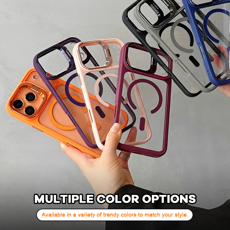 Magnetische Schutzhülle mit integriertem Ständer – Stoßfest & MagSafe-kompatibel 📱