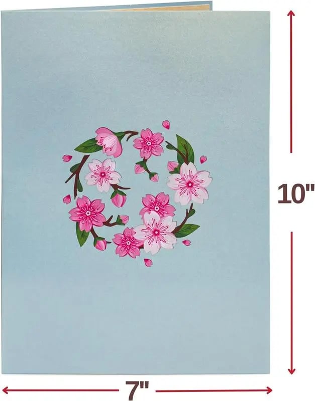 2-in-1-Geschenk und Dekoration für jeden Anlass 🌸 3D-Blumenstrauß-Pop-up-Karte