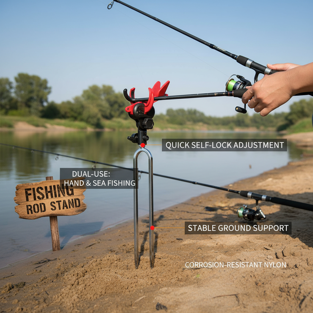 🔧 Kein Wackeln mehr, kein Verrutschen – deine Rute bleibt sicher arretiert, bis du bereit bist für den Drill! 🎣💪
